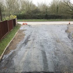 road maintenance and resurfacing team Hampshire