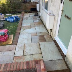 Indian stone patio installers near me Hampshire